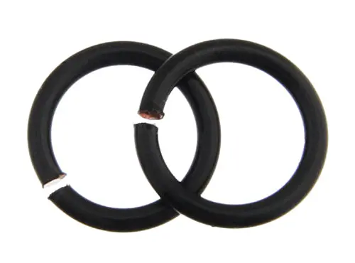 Black-Anodized Chain Maille Jump Rings – 18-Gauge, 5.5Mm Id, 110-Pack 1