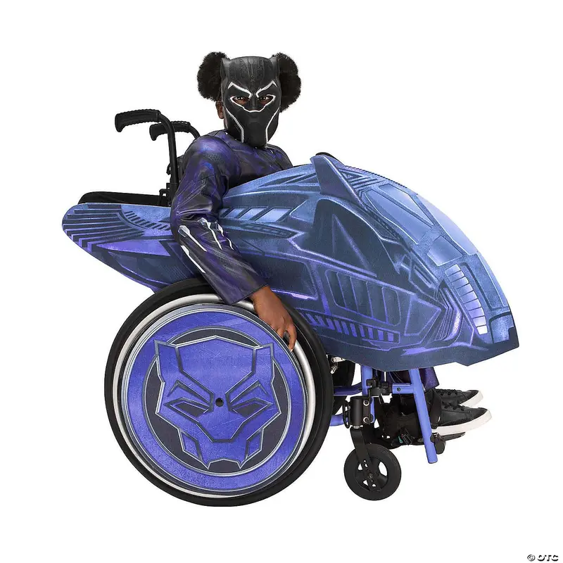 Black Panther Wheelchair Accessory For Marvel-Themed Mobility 1