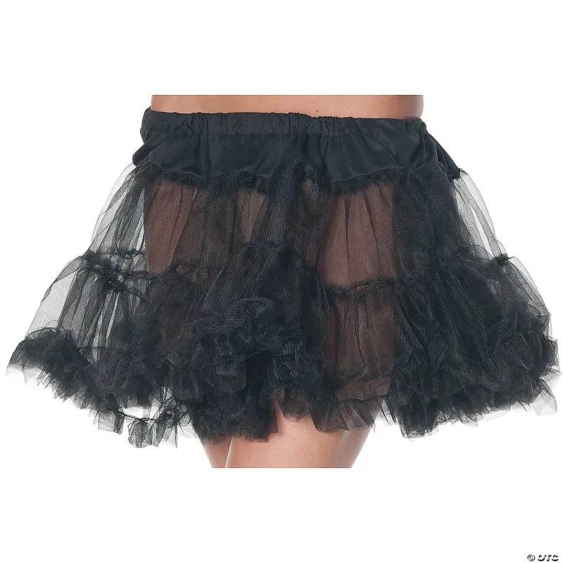 Black Tulle Adult Petticoat Tutu 1