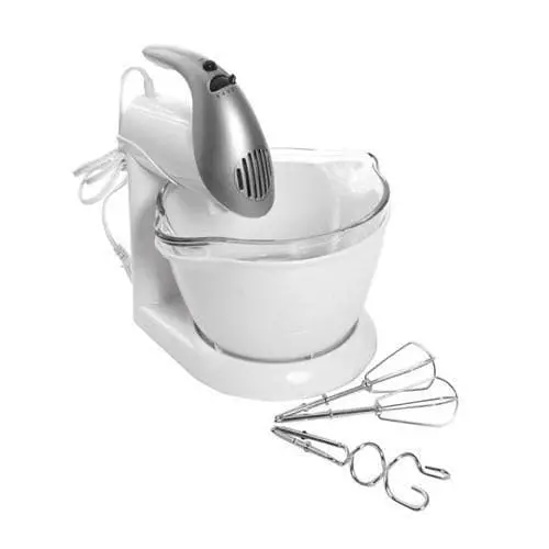 Black+Decker 5-Speed Stand Mixer – Compact Counter Mixer With Stainless Steel Beaters 1