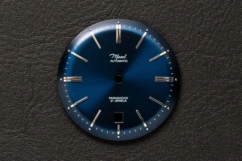 Blue Domed Sunray Dial With Applied Indices & Date At 6 – Dwc (Miyota 8215/8315) 1