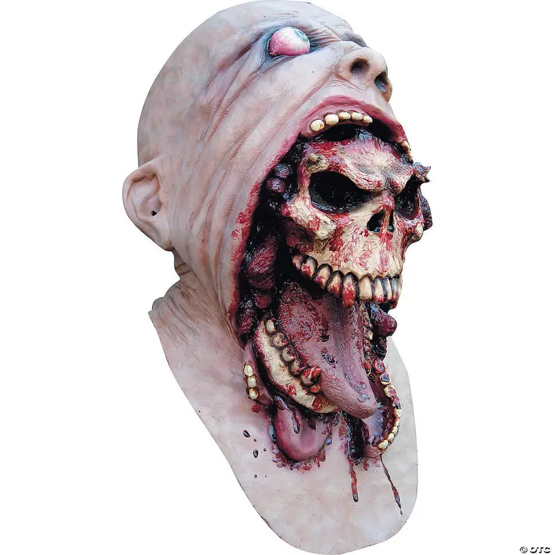 Blurp Charlie Skull Costume Mask For Adults 1