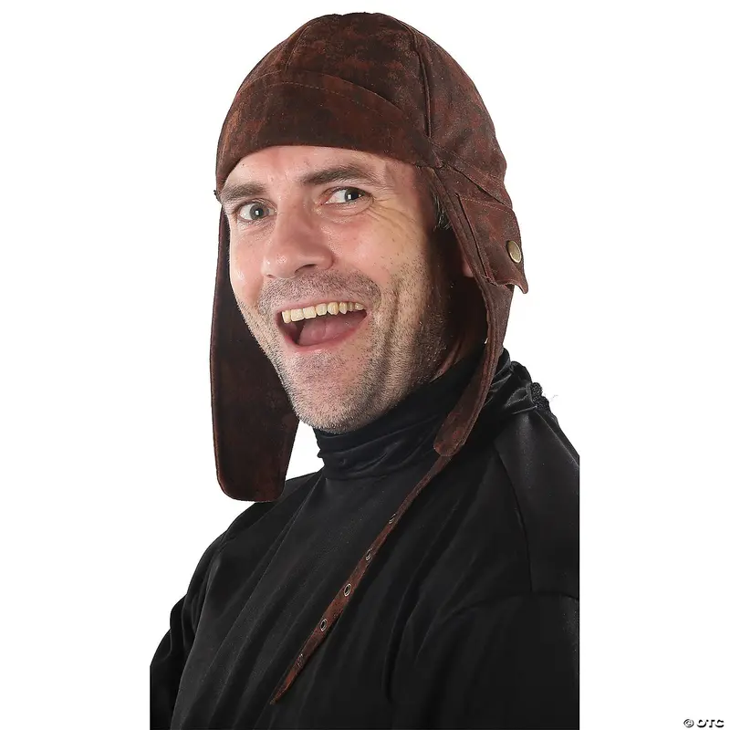 Brown Aviator Hat For Adults – Vintage Aviation Look 1