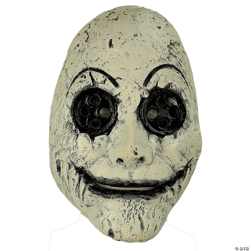 Button Eyes Horror Mask For Adults 1