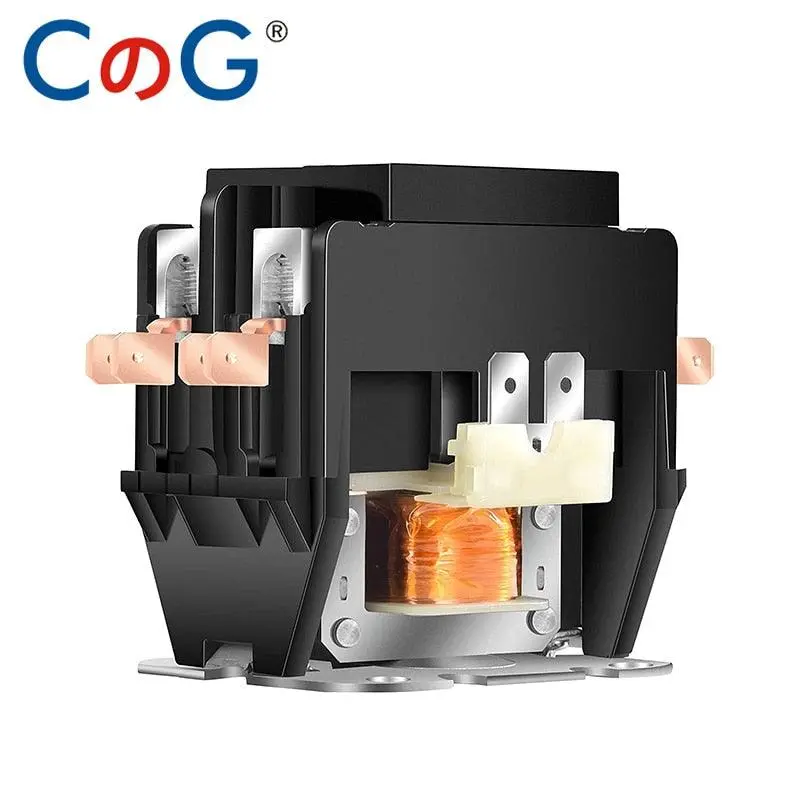 Cg Series Definite-Purpose 2-Pole Air Conditioner Contactor – 40A, 240Vac, 50/60Hz 1