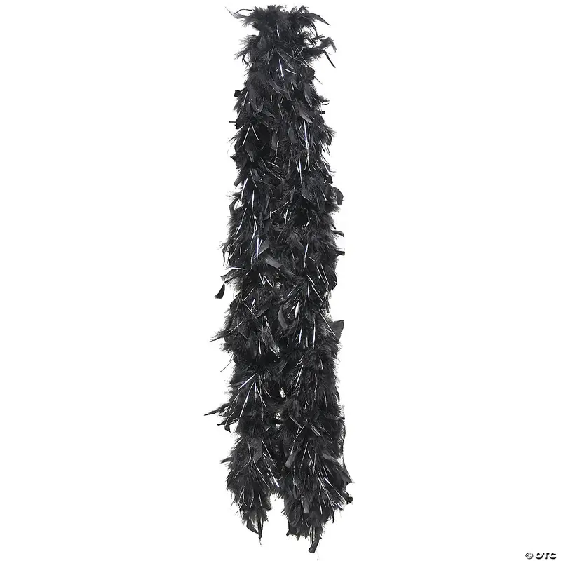 Chandelle Boa Featuring Silver Lurex Threads 1