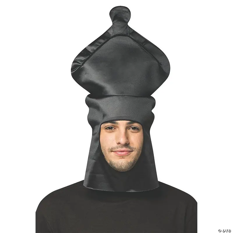 Chess Bishop Mask – Elegant Chess-Inspired Face Cover 1