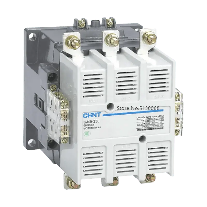 Chint Cj40 High-Capacity 3-Phase Ac Contactor – 630A To 1000A, 220V/380V Coil Voltage Options 1