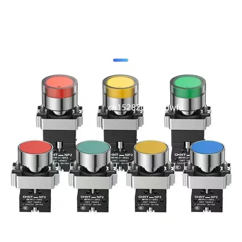 Chint Np2 Flat-Head & Mushroom-Style Push Buttons – Xb2/Ba31 Series With Self-Reset Function 1
