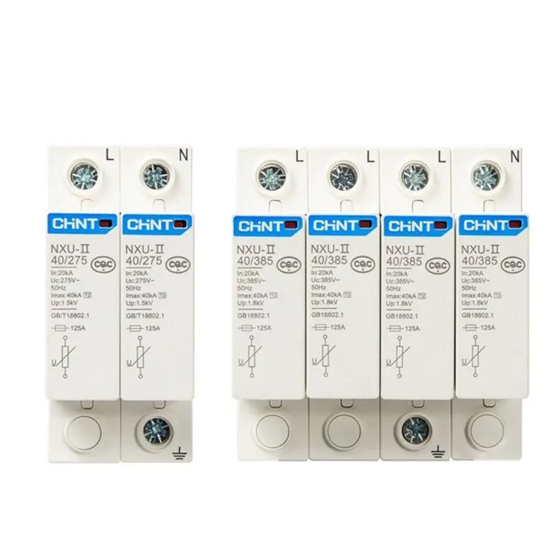 Chint Nxu-Ii Surge Protection Device – 2P/3P/4P, 15–100Ka, Type Ii Spd For Main Distribution Panels 1