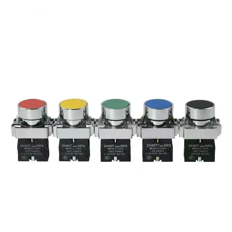Chnt Np2-Ba31 / Bd21 Series Selector Switches – Flat-Panel Start/Stop/Reset Controls With Multiple Configurations 1