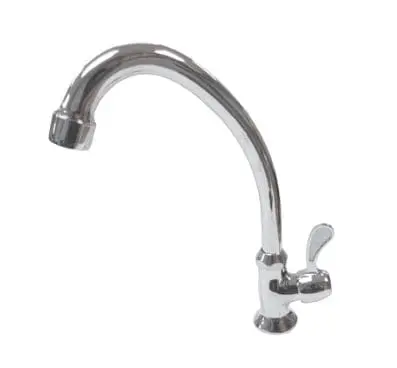 Chrome Goose Neck Faucet – Adjustable Swivel Spout – Lw-017 (Chib078) 1