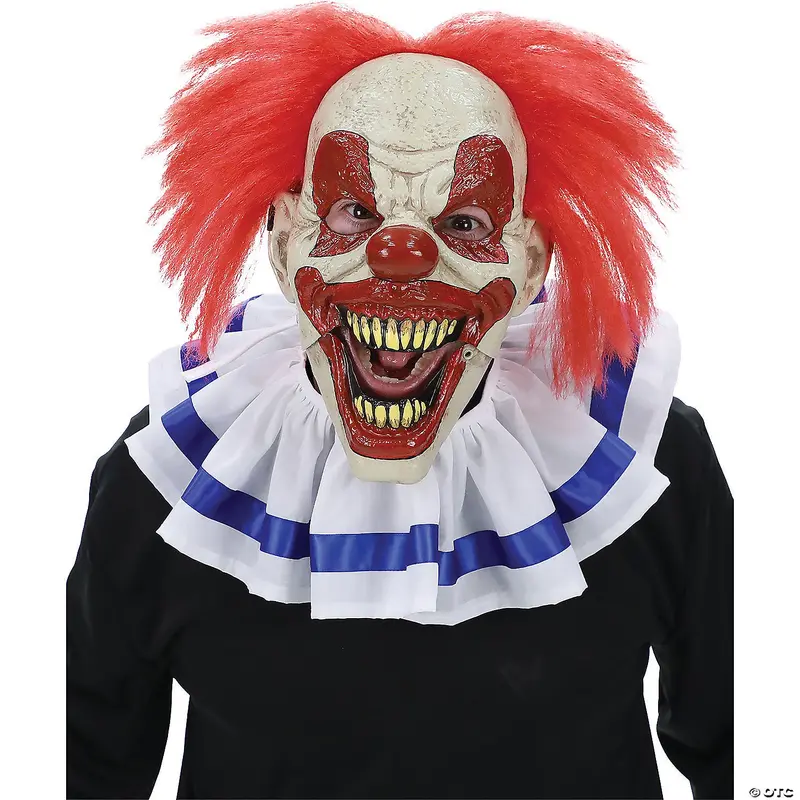 Classic Big Top Circus Clown Mask Design 1