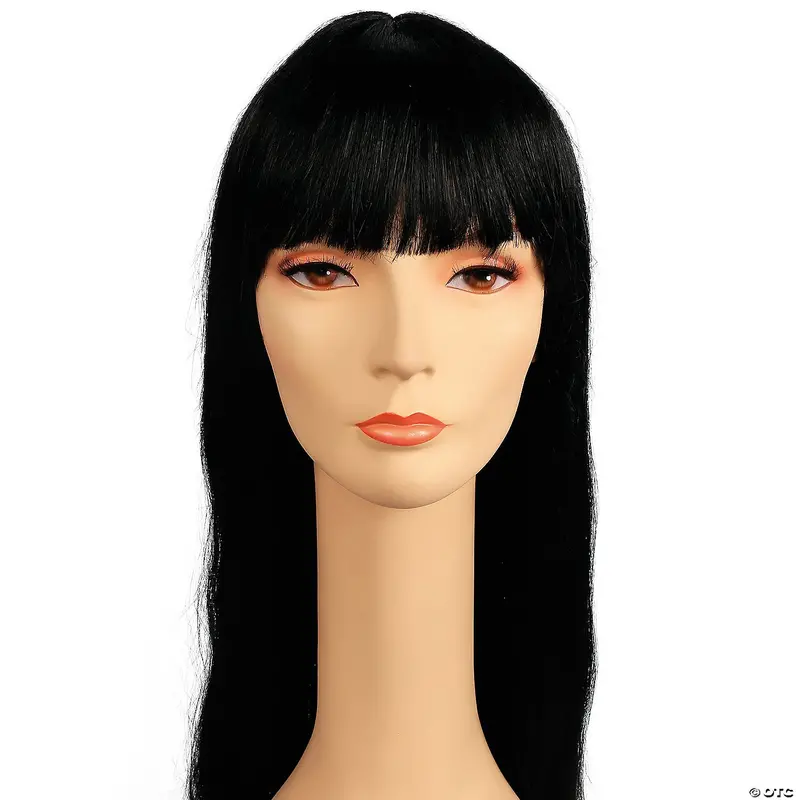 Classic Pageboy Wig With Fringe – Long And Sleek 1