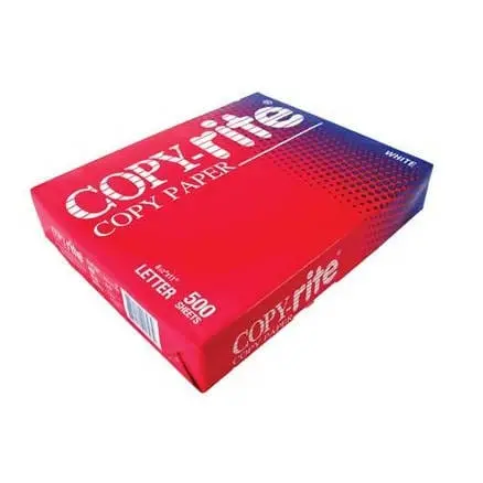 Copyrite Bright White Letter-Size Copy Paper, 500-Sheet Ream – High-Yield, Jam-Resistant Printing Paper (178356) 1