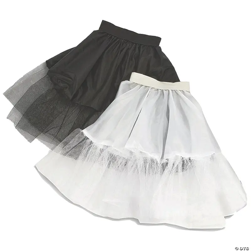 Crisp White Adult Petticoat For Layering 1