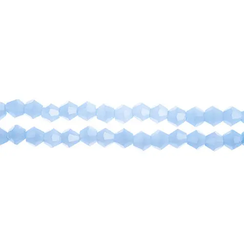 Crystal Lane 4Mm Opaque Light Periwinkle Bicone Beads – 2-Strand 7-Inch String (~96 Pcs) 1