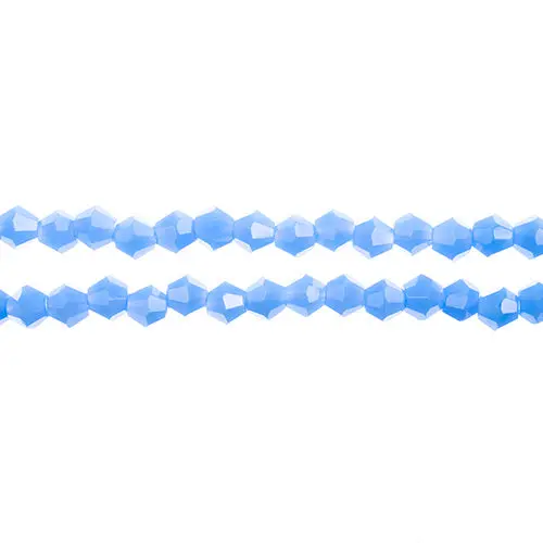 Crystal Lane 4Mm Opaque Periwinkle Bicone Beads – 2-Strand 7-Inch String (~96 Pcs) 1
