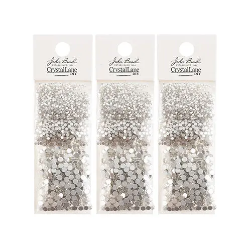 Crystal Lane Mini Rhinestone Variety Pack – Small-Sized Flat Back Assortment 1