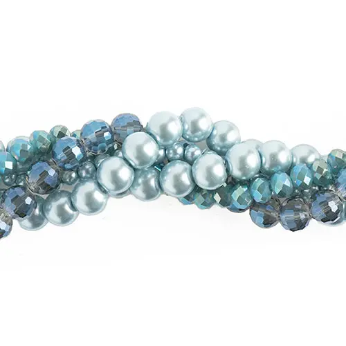 Crystal Lane Twisted Bead Strand Mix – Modern Succulent Theme 1
