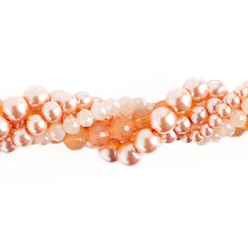 Crystal Lane Twisted Bead Strand – Pincushion Protea Edition 1