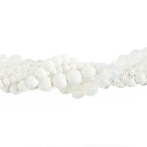 Crystal Lane Twisted Bead Strand – Queen Anne’S Lace Theme 1