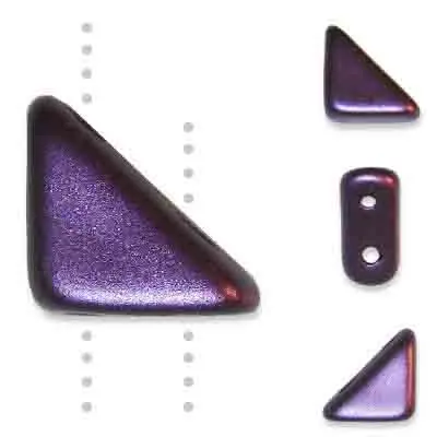 Czech Glass Tango 2-Hole Beads – Pastel Opaque, 6Mm, ~5.3G Vial 1