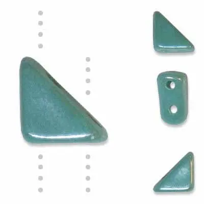 Czech Glass Tango Beads – 2-Hole, 6Mm, Turquoise Mix (5.3G Vial) 1
