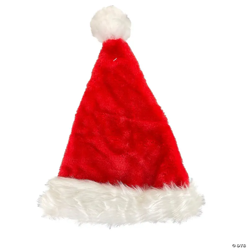 Deluxe Santa Hat For Adults 1