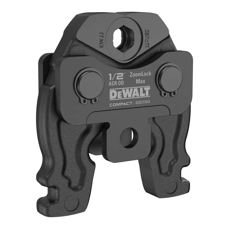 Dewalt Dce217012 1/2" Compact Zoomlock Max Acr Press Jaw – Maxipro Series 1