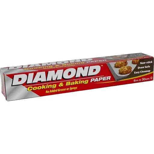 Diamond Non-Stick Baking Paper Roll – 26.2 Ft Premium Parchment For Easy Release & Minimal Cleanup 1