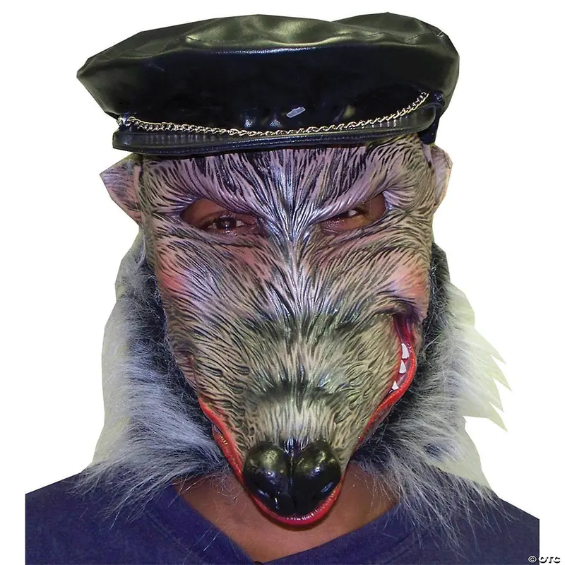 Dirty Rat Character Mask – Humorous Rodent-Themed Latex Design 1