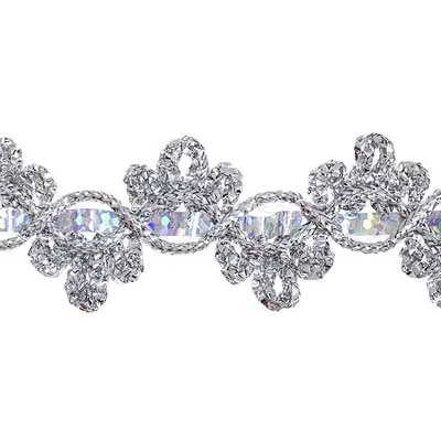 Double Crown Metallic Trim, 25Mm Width 1