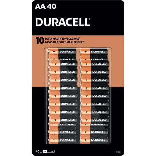 Duracell Aa Alkaline Batteries – 40-Pack For Reliable, Long-Lasting Power 1