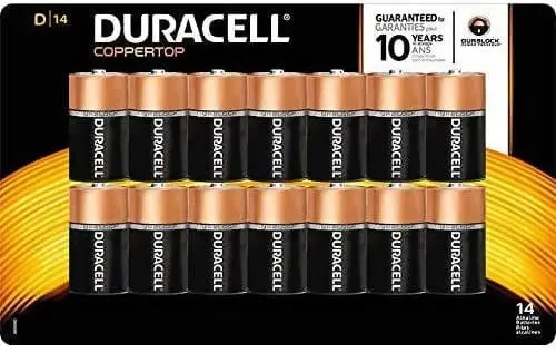 Duracell D-Cell Alkaline Batteries – Pack Of 14 Long-Lasting Power Cells (Sku 19511) 1