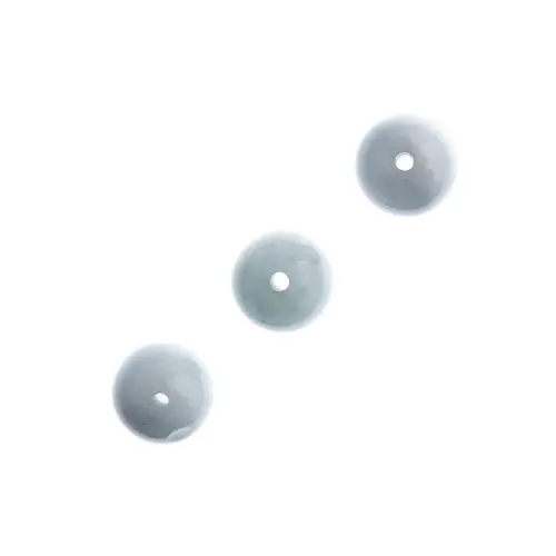 Earth'S Jewels Aquamarine Bead Necklace – 16-Inch Strand Of 8Mm Round Gemstones 1