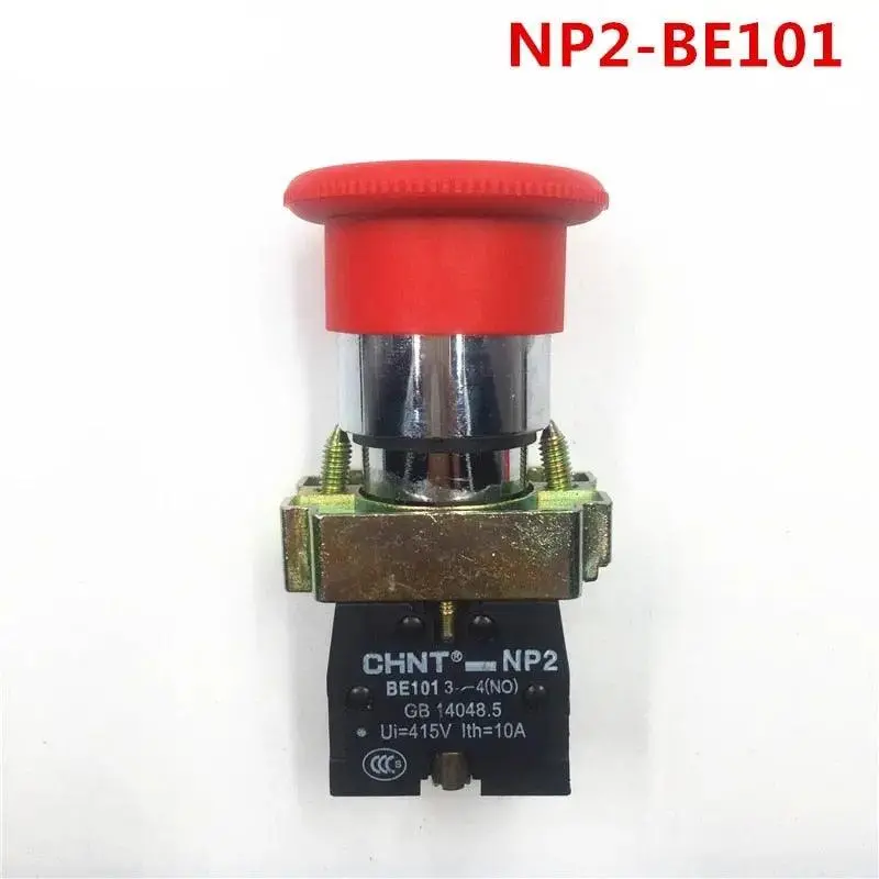 Earu Np2-Be101 22Mm Momentary/Latching Push Button – Nc/No Stop Switch 1