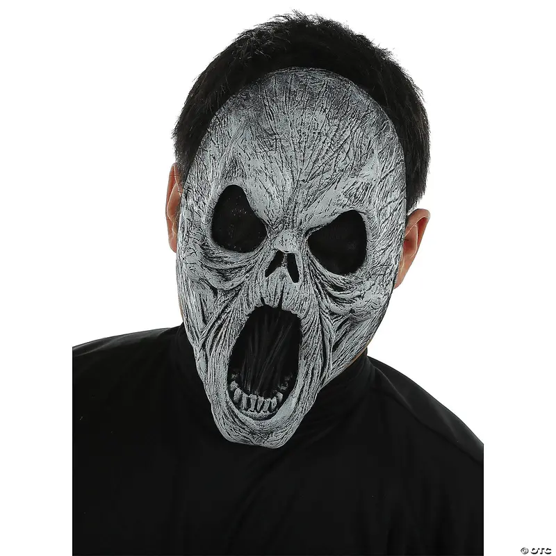 Eerie Wailing Ghost Mask For Horror Cosplay 1