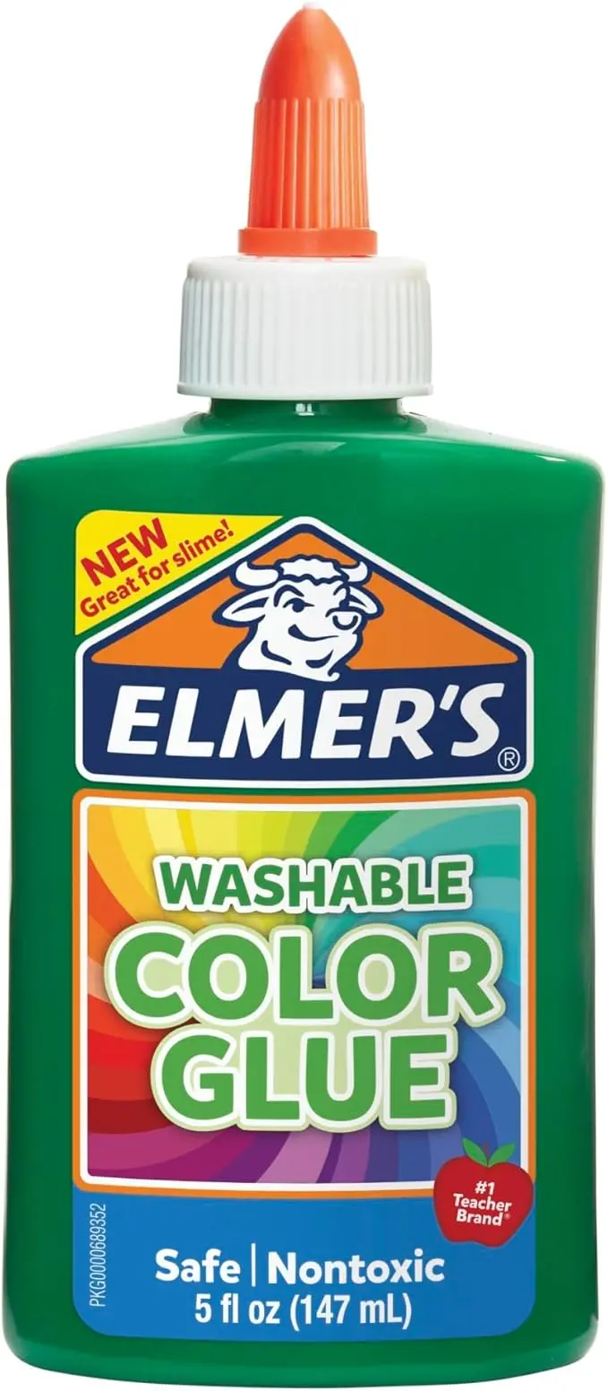 Elmer’S Washable Color Glue – Non-Toxic Green School Glue (5 Oz) 1
