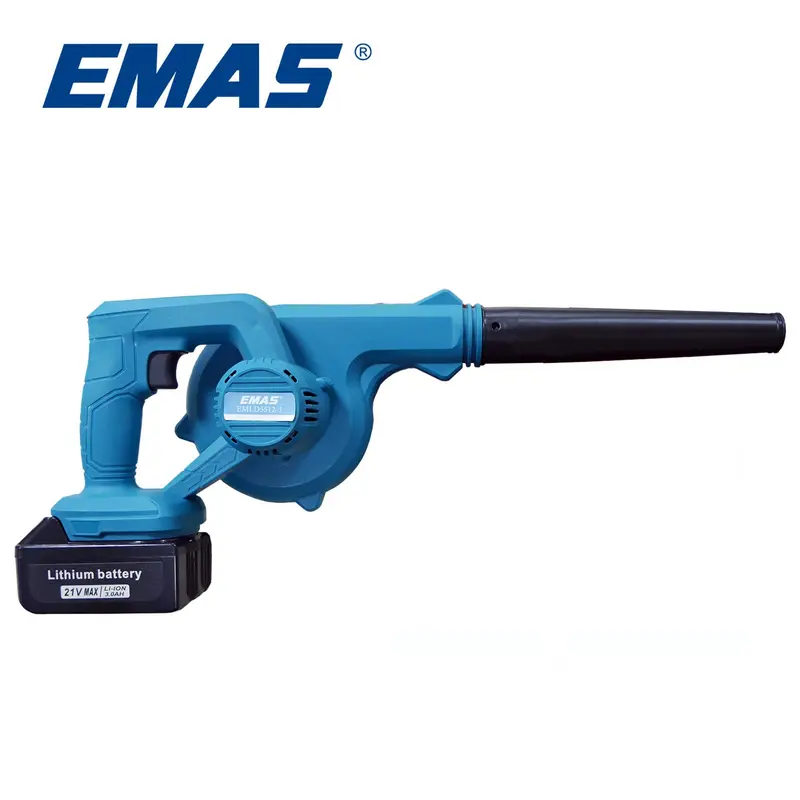 Emas 21V Portable Cordless Garden Blower – Lightweight, High-Airflow Leaf And Debris Remover 1