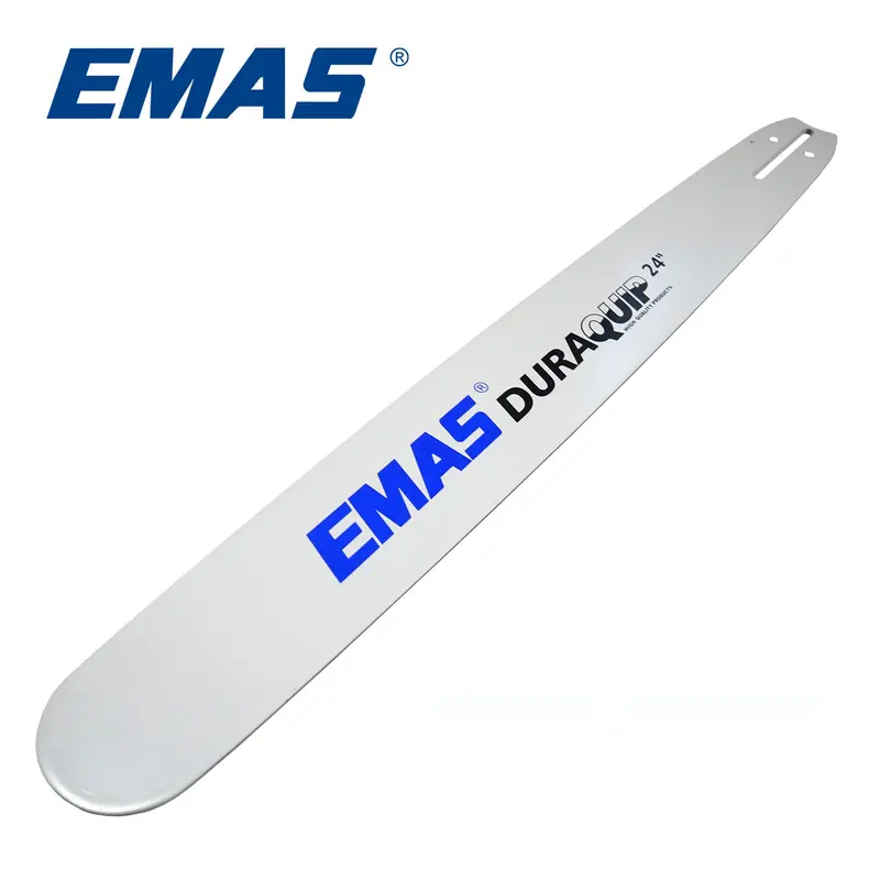 Emas 3/8"-058"-84Dl 24-Inch Alloy Guide Bar – Durable Steel Chainsaw Bar For Professional Cutting 1