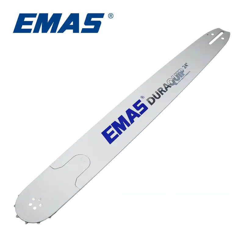 Emas 3/8"-058"-84Dl 24-Inch Nose Bearing Guide Bar – Reinforced Chainsaw Bar With Integrated Bearing 1