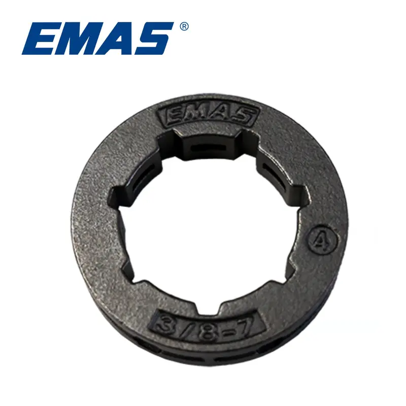 Emas 3/8"-7T Chainsaw Sprocket Rim – High-Wear-Resistance Drive Component For Chain Saw Maintenance 1