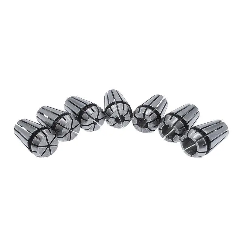 Er11 Spring Collet Chuck Set – 1–7Mm Metric & Imperial Sizes (Including 3.175Mm/6.35Mm) For Cnc Engraving 1