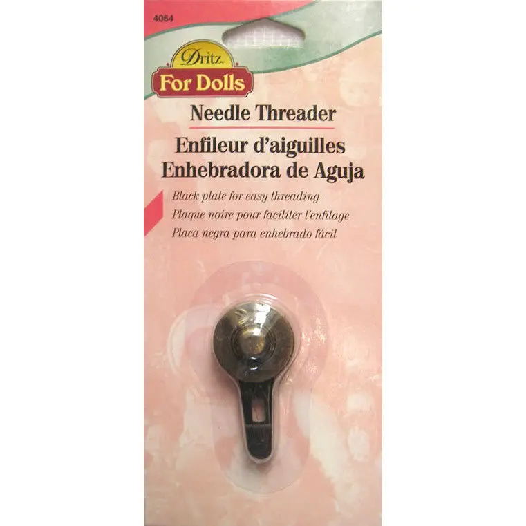 Ergonomic Mini Needle Threader For Fine Doll Embroidery Needles 1