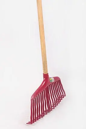 Eterna 34Cm Plastic Garden Rake – Lightweight, Rustproof Landscaping Tool For Lawns And Green Spaces 1
