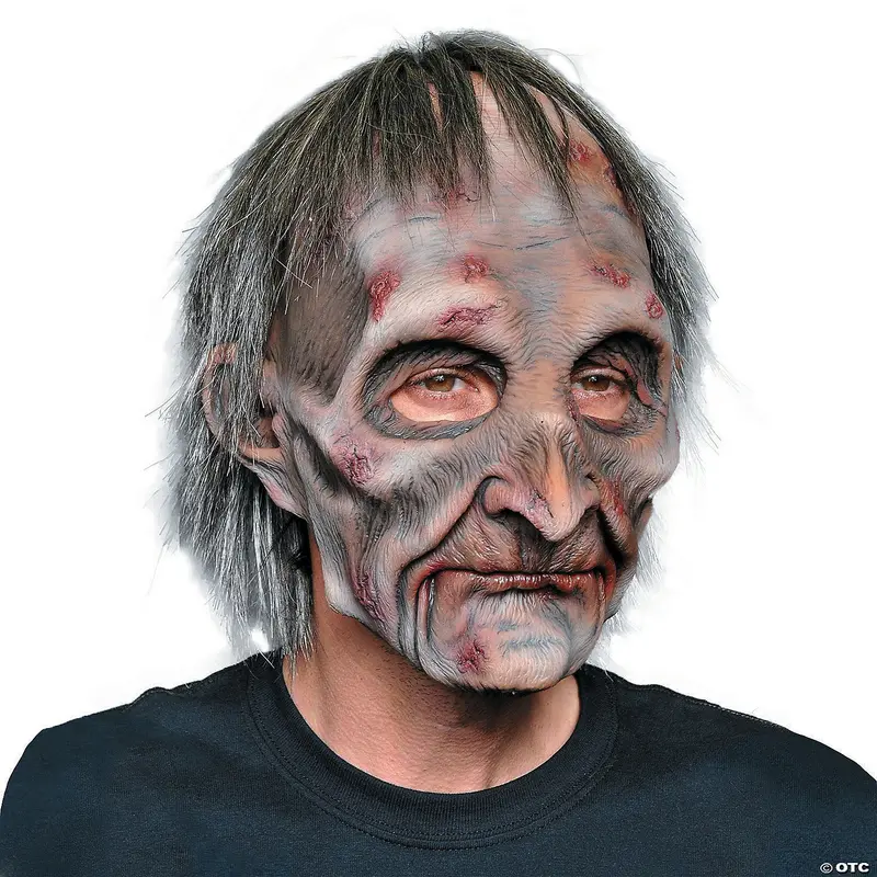 Exhumed Corpse Latex Mask – Disturbingly Realistic Decomposed Look 1