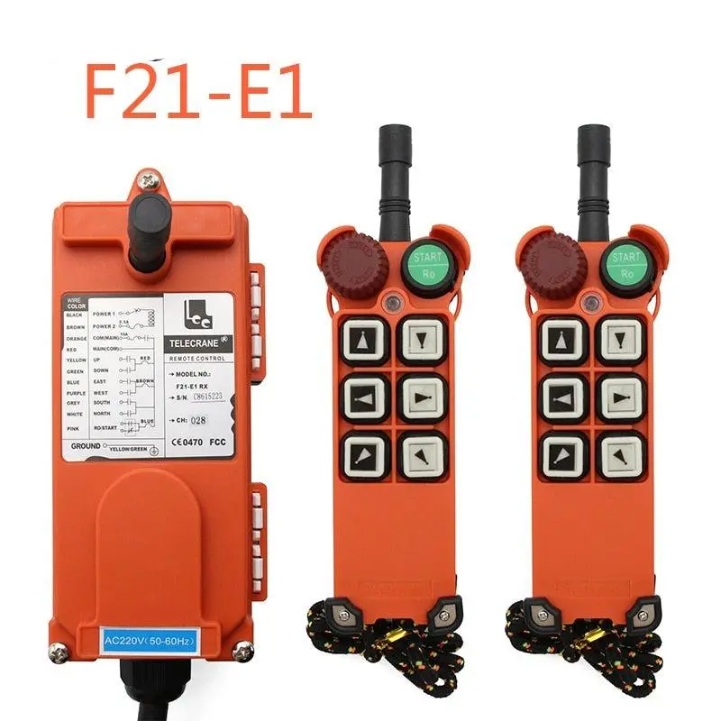 F21-E1 Wireless Emergency Stop System – 2 Transmitters + 1 Receiver 1