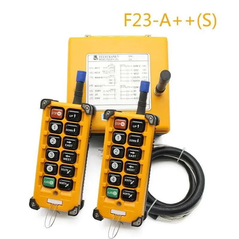 F23-A++S Heavy-Duty Wireless Crane Controller – Hoist & Lift Applications 1