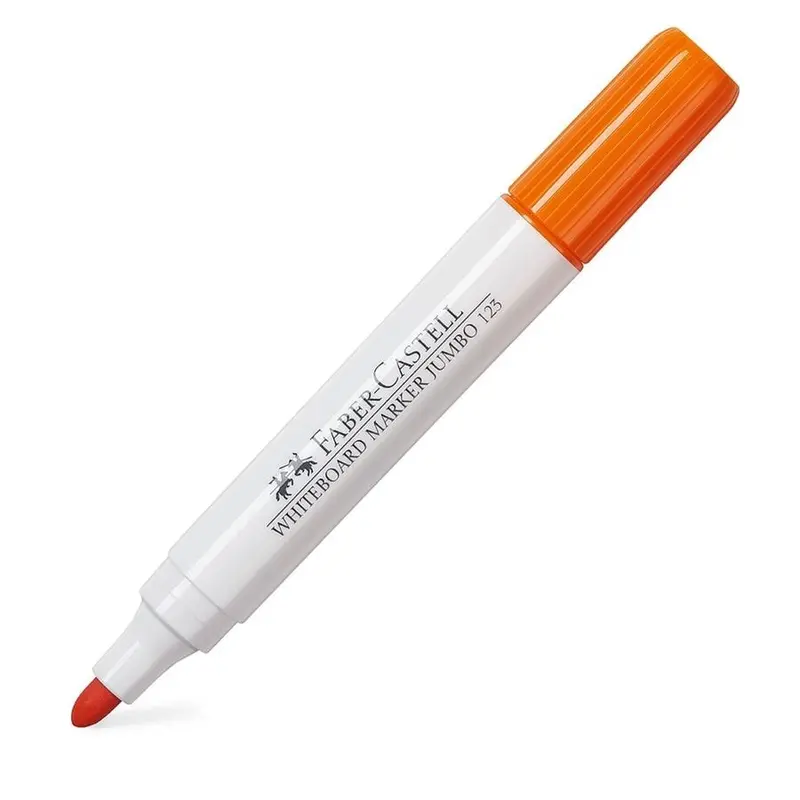 Faber-Castell Whiteboard Marker – Bold Orange Ink, Low-Odor Dry-Erase Marker (Model Fcp123Or) 1